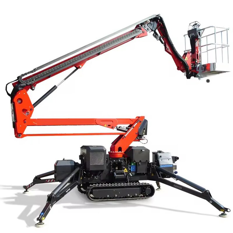 Crawler Boom Lift Factory - Custom Diesel Hydraulic Spider Lift