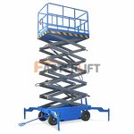 Diesel Scissor Lift Factory - EPA Marked 18m 1000kg Rough Terrain