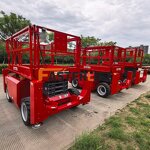 Self-propelled Scissor Lift Factory - Kubota Diesel Custom FB Platform