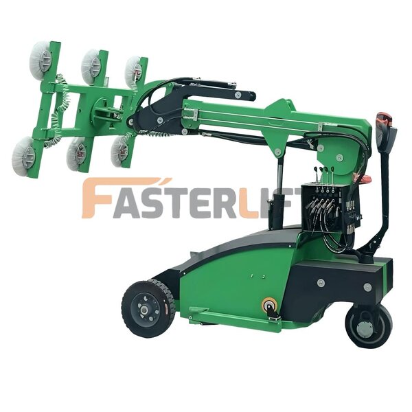 Marble Slab Vacuum Lifter Factory - Custom Telescopic Boom Electric