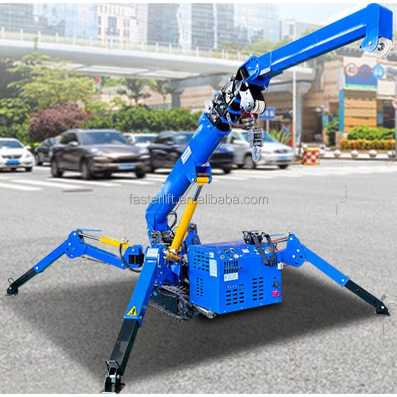 Tracked Spider Crane Factory - CE Custom Telescopic Boom Platform