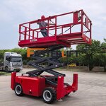 Diesel Scissor Lift Table Factory - EPA 18m 1000kg Aerial Steel