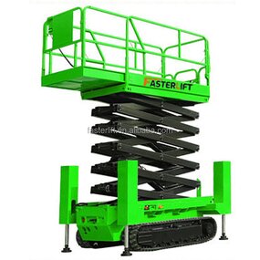 Scissor Lift Factory - CE Offroad All Terrain Custom Crawler Lift