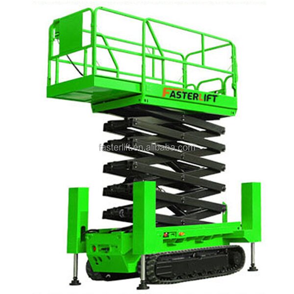 Scissor Lift Factory - CE Offroad All Terrain Custom Crawler Lift