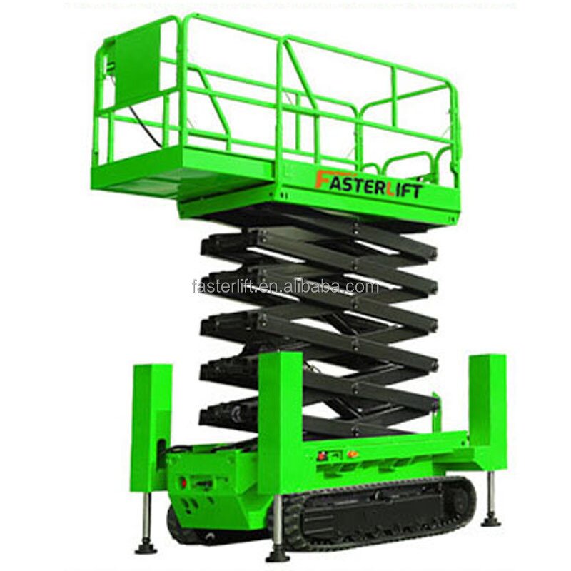 Scissor Lift Factory - CE Offroad All Terrain Custom Crawler Lift