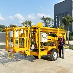 Cherry Picker Factory - Hydraulic Telescopic Custom Towable Lift