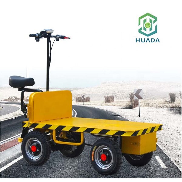 Electric Platform Trolley Factory - OEM Warehouse Flat Carriage