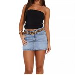 Denim Skirt Manufacturer - OEM Slim Stretch Casual Ladies