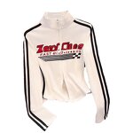 Long Sleeve Top Factory - OEM Retro Slim Fit Biker Print