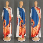 Satin Abaya Dress Factory - OEM Printed Hijab Set Vintage