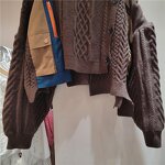 Knitted Sweater Manufacturer - OEM Korean High Grade Brown