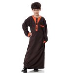 Kids Abaya Manufacturer - OEM Arabic Plus Size Boy Robe