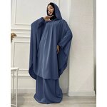 Prayer Skirt Set Factory - OEM Modest Muslim Nida with Hood