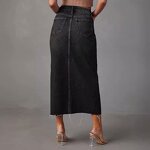 Cowboy Skirt Manufacturer - OEM 2025 New Split Mid Length