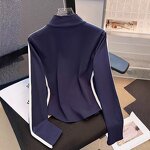 Long Sleeve Top Factory - OEM Retro Slim Fit Biker Print