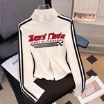 Long Sleeve Top Factory - OEM Retro Slim Fit Biker Print