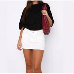 Denim Skirt Manufacturer - OEM Slim Stretch Casual Ladies