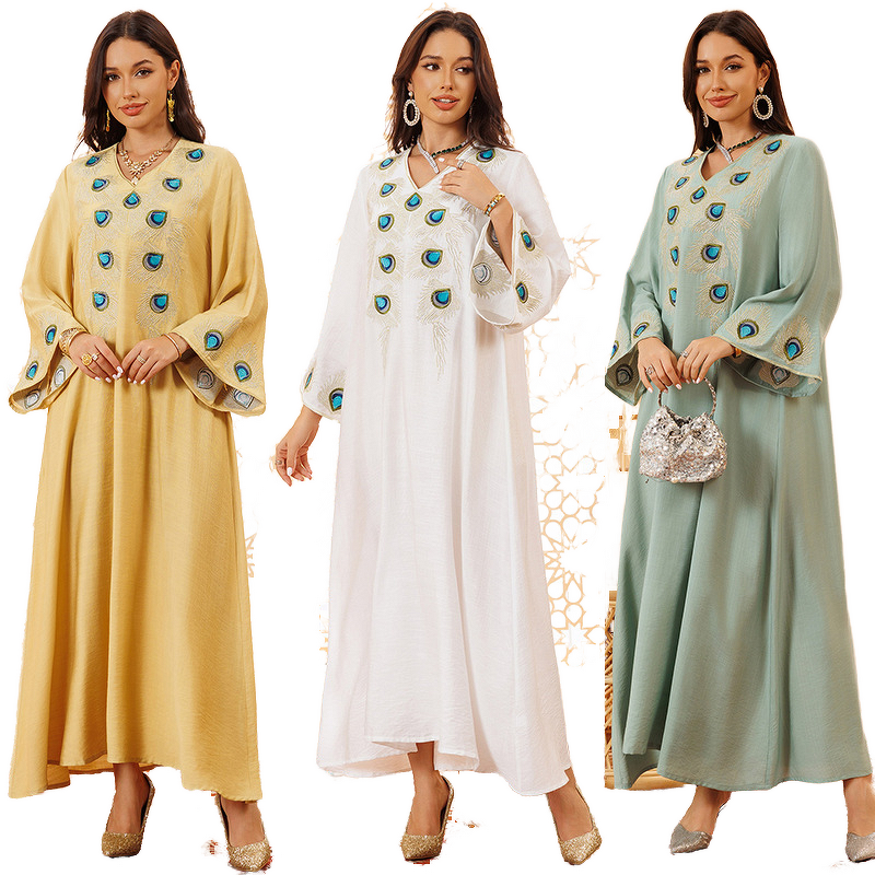 Embroidered Abaya Dress Manufacturer - OEM Dubai Arabian Style