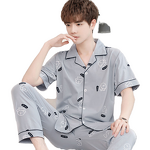 Men's Loungewear Set Factory - OEM 100% Cotton Breathable Shorts