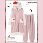 Velvet Pajamas Set Factory - OEM Thickened Casual Can Wear Out