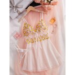 Sexy Pajamas Set Factory - OEM Transparent Lace Nightdress