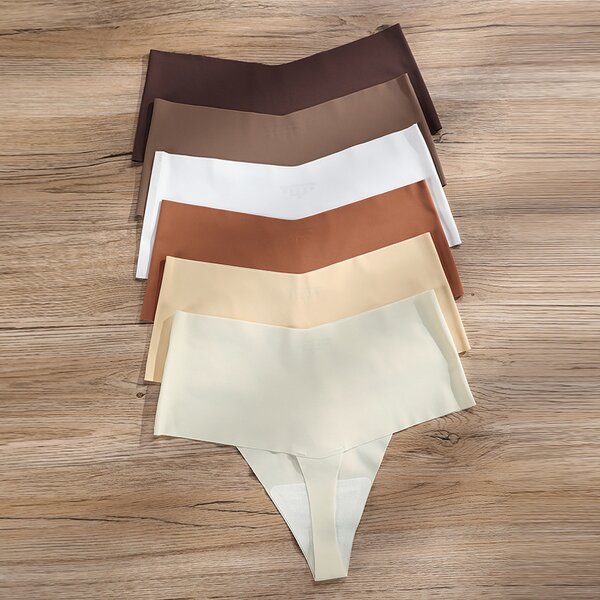 Ice Silk Underwear Factory - OEM Plus Size Solid Pattern Low