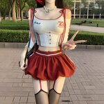 Off-Shoulder Top Manufacturer - OEM Contrasting Strap Autumn Slim