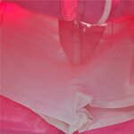 Denim Short Dress Factory - OEM Retro Pink Pocket Strap