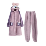 Velvet Pajamas Set Factory - OEM Thickened Casual Can Wear Out