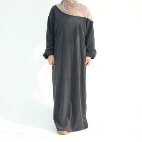 Corduroy Abaya Manufacturer - OEM Handmade Winter Muslim