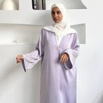 Beaded Abaya Manufacturer - OEM Luxury Open Front Muslim
