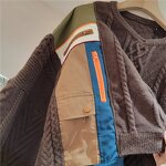 Knitted Sweater Manufacturer - OEM Korean High Grade Brown