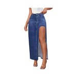 Denim Half Skirt Factory - OEM 2025 Spring High Waisted