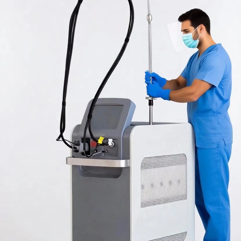 Laser Machine Manufacturer - OEM Newest Design Alexandrite Laser+Nd Yag Laser 755nm