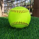 Softball Manufacturer - OEM 12 Inch Leather 180-195g Custom Color