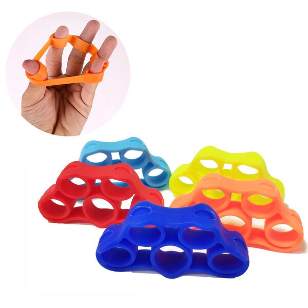 Hand Grip Strengthener Factory - OEM Silicone Finger Stretcher Exerciser