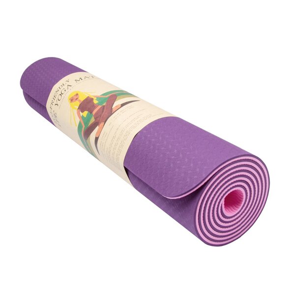 Yoga Mat Factory - OEM Eco-Friendly 6mm Rubber Pilates Mat