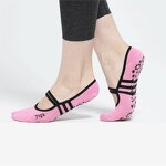 Yoga Slipper Supplier - OEM Women's Anti-Slip Cotton Sports Socks