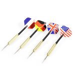 Steel Tip Darts Supplier - OEM 18 Gram Aluminum Shaft Flag Design