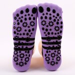 Yoga Slipper Supplier - OEM Women's Anti-Slip Cotton Sports Socks