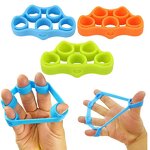 Hand Grip Strengthener Factory - OEM Silicone Finger Stretcher Exerciser