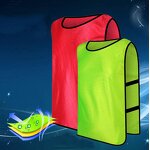 Training Vest Supplier - OEM Reversible Soccer Basketball Mesh Vest