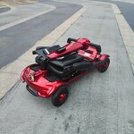 Electric Mobility Scooter Factory - OEM 4 Wheel Foldable Unisex