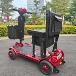 Electric Mobility Scooter Factory - OEM 4 Wheel Foldable Unisex