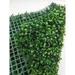 Artificial Grass Wall Supplier - OEM 2525cm Anti-UV Plastic Green Wall