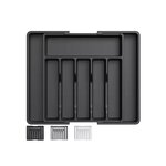 Silverware Organizer Manufacturer - OEM Plastic Adjustable Cutlery Drawer Tray