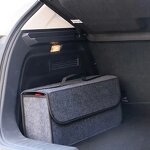 Car Trunk Organizer Supplier - OEM Custom Logo Multipurpose Felt Bag