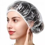 Shower Cap Factory - OEM Cheap Thickened Disposable PE Plastic Cap