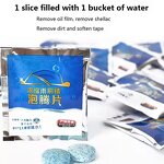 Windscreen Cleaner Tablet Supplier - OEM English Packaging Solid Wiper Tablet