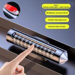 Emergency Tool Kit Supplier - OEM 2-in-1 Safety Hammer Parking Plate